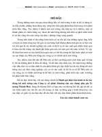 Đánh giá thiệt hại kinh tế do tác động tới môi trờng của Công ty cổ phần khoáng sản xây dựng phụ gia Xi măng Thanh Hoá