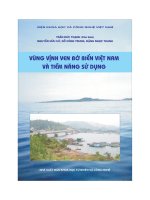 vũng vịnh ven bờ biển việt nam và tiềm năng sử dụng