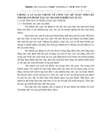 kế toán tính giá thành sản phẩm và phân tích giá thành” tại công ty cổ phần dược và vật tư thú y
