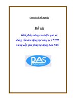 Giải pháp nâng cao hiệu quả sử dụng vốn lưu động tại công ty TNHH cung cấp giải pháp tự động hóa PAS_chuyên đề tốt nghiệp