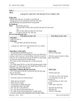 Giáo án mỹ thuật khối 1 cả năm