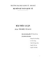 đề tài tìm hiểu về ias 21 (international accounting standards