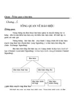 đồ án tốt nghiệp tổng quan về báo hiệu