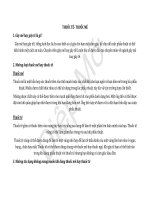 Tài liệu về thuốc tê và thuốc mê