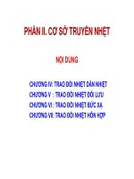 Bài giảng nhiệt động kỹ thuật chương 4 và 5