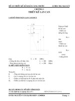 ĐỒ ÁN MÔN HỌC CẦU BÊ TÔNG THIẾT KẾ CẦU DẦM BẢN CĂNG TRƯỚC