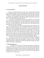 Chuyên đề sáng kiến Sử dụng một số trò chơi trong việc tổ chức CLB Tiếng Anh cho học sinh THCS