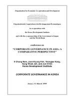 nam chong et al - 1999 - corporate  governance  in  asia - a comparative  perspective