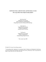 chen et al - 2004 - audit partner tenure, audit firm tenure, and discretionary accruals does long auditor tenure impair earnings quality