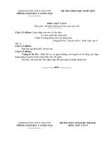 đề thi và đáp án tham khảo thi học sinh giỏi môn ngữ văn lớp 9 bồi dưỡng (3)