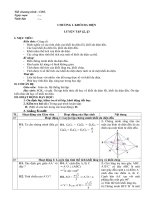 Giáo án hình học cơ bản lớp 12 HKI