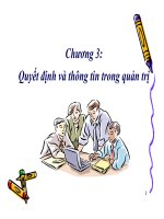 Bài giảng quản trị học phần ii chương 3