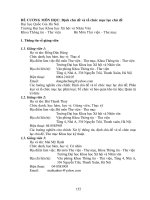 Đề cương môn Định chủ đề và tổ chức mục lục chủ đề