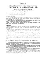 Quản Lý Chất Thải nguy hại