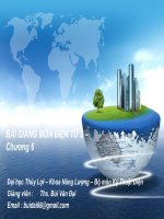 Chương 6 mạch điện tử số (môn điện tử 2)