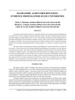 simmons et al - 2009 - mandatory audit firm rotation - evidence from illinois state universities [mafr]