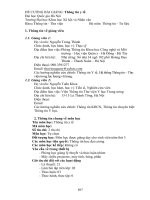 Đề cương môn học Thông tin y tế