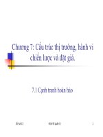 Bài giảng kinh tế quản lý chương 7