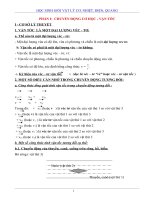 tài liệu bồi dưỡng học sinh giỏi vật lý cơ, nhiệt, điện, quang