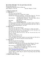 Đề cương môn học  Thư viện người dùng tin đặc biệt