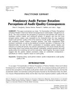 daugherty et al - 2013 - mandatory audit partner rotation- perceptions of audit quality consequences [mapr]