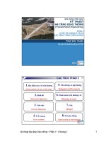 Bài giảng kỹ thuật hạ tầng giao thông phần iii chuẩn bị khu đất xây dựng