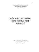 kiểm soát chất lượng bằng phương pháp thống kê