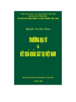 trường địa từ và kết quả khảo sát tại việt nam