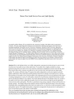 causholli - 2013 - future non-audit service fees and audit quality