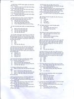 đề thi kinh tế vĩ mô có đáp án