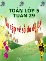 bài giảng toán 5 chương 1 bài 9 ôn tập bảng đơn vị đo độ dài