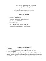 “Đổi mới phương pháp dạy Âm nhạc tiểu học