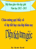 bài giảng toán 5 chương 3 bài 2 diện tích hình tam giác