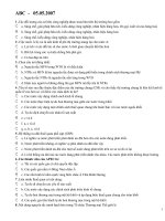 70 câu hỏi trác nghiệm kinh tế quốc tế có đáp án