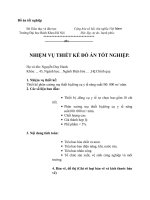 thiết kế phân xưởng mạ thiết bị, dụng cụ y tế năng suất 100.000 m2 một năm.