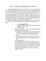 mô tả công nghệ băng tải than