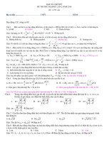 đề ôn thi sóng - có đáp án chi tiết