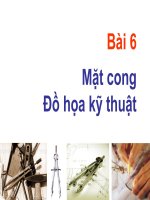 Mặt cong đồ họa kỹ thuật (free)
