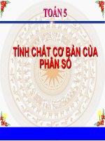 bài giảng toán 5 chương 1 bài 2 ôn tập tính chất cơ bản của phân số