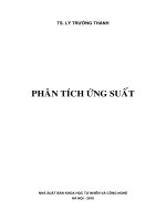 Bài giảng phân tích ứng suất