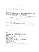 Bài giải bài tập rèn luyện lớp 11