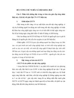 Đề cương chủ nghĩa xã hội khoa học