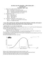 ôn tập học kỳ 2 môn sinh học lớp 9