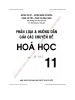 phân loại & hướng dẫn giải các chuyên đề hóa học 11 - huỳnh văn út