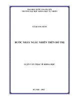 bước nhảy ngẫu nhiên trên đồ thị