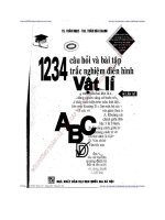 1234 câu hỏi và bài tập trắc nghiệm điển hình vật lí - trần ngọc - trần hoài giang