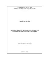 lượng hóa một số giá trị kinh tế của vườn quốc gia cúc phương góp phần bảo tồn đa dạng sinh học