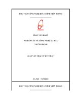 Nghiên cứu về công nghệ ảo hóa và ứng dụng