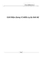 Giới thiệu chung về nhiễu xạ đa tinh thể