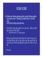 Khảo sát những phương thức truyền thông nghiêncứu khác nhau –Nhữngấn phẩm báo in và trình bày